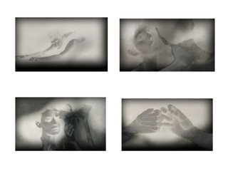 Polyptych, 105 x 70 cm